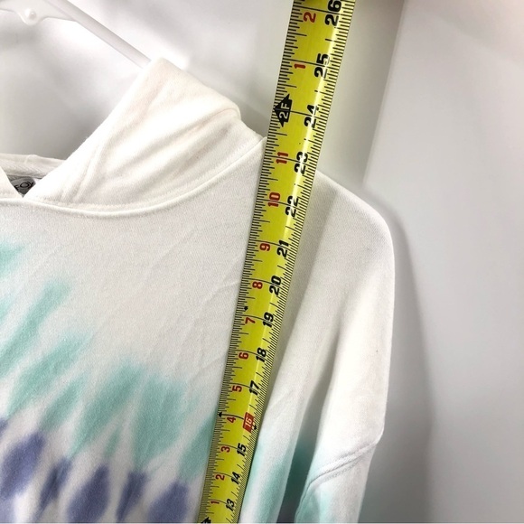 Wildfox Tie Dye Hoodie Pullover Sweatshirt Top Size Small - Picture 8 of 9